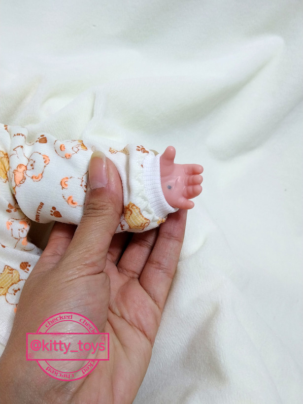 عروسک نوزاد خواب بدن پنبه قد 39 سانت