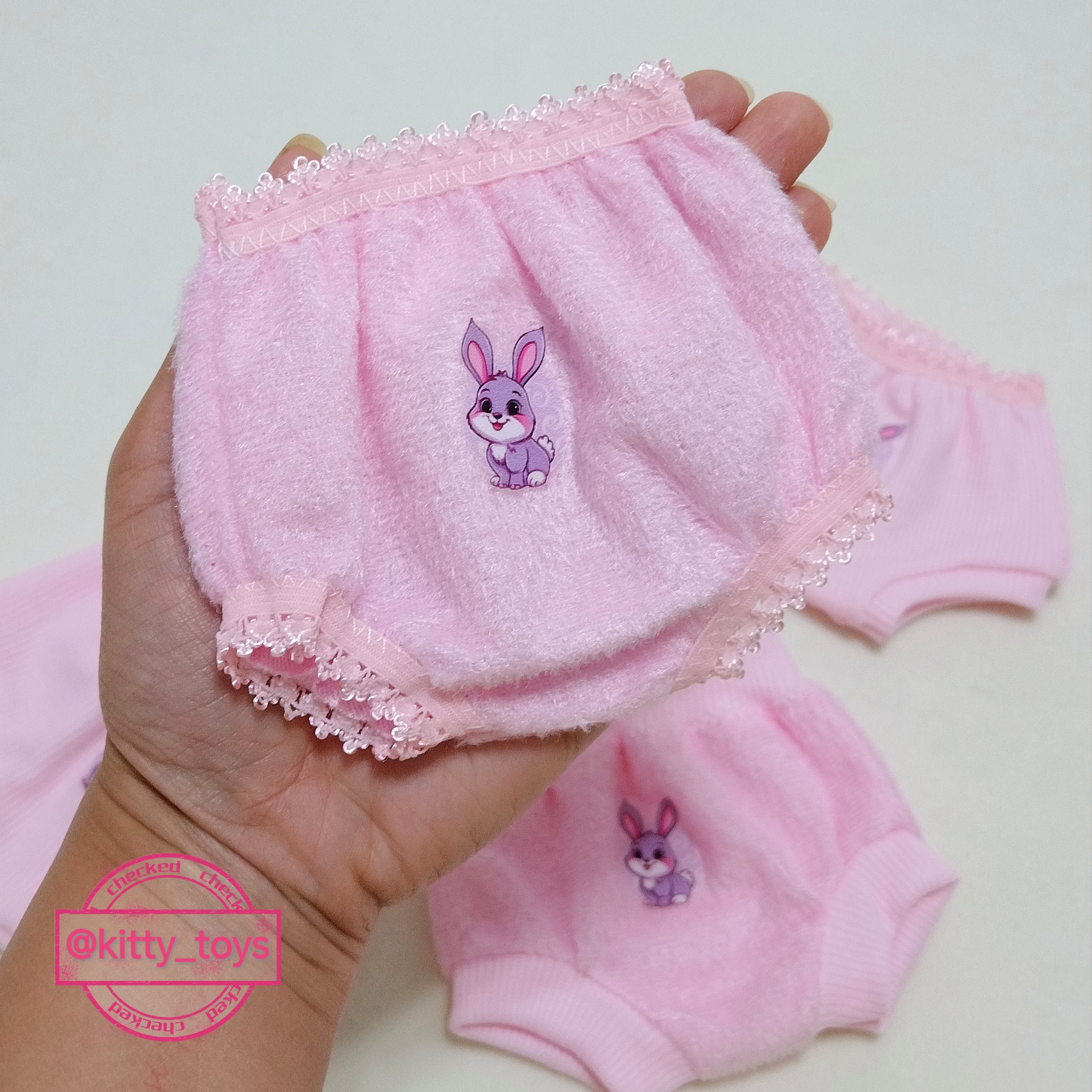 شورت عروسک مناسب تا قد 42 سانت