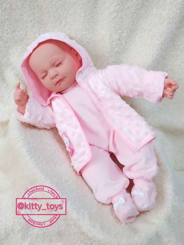 عروسک نوزاد خواب بدن پنبه 48 سانتی